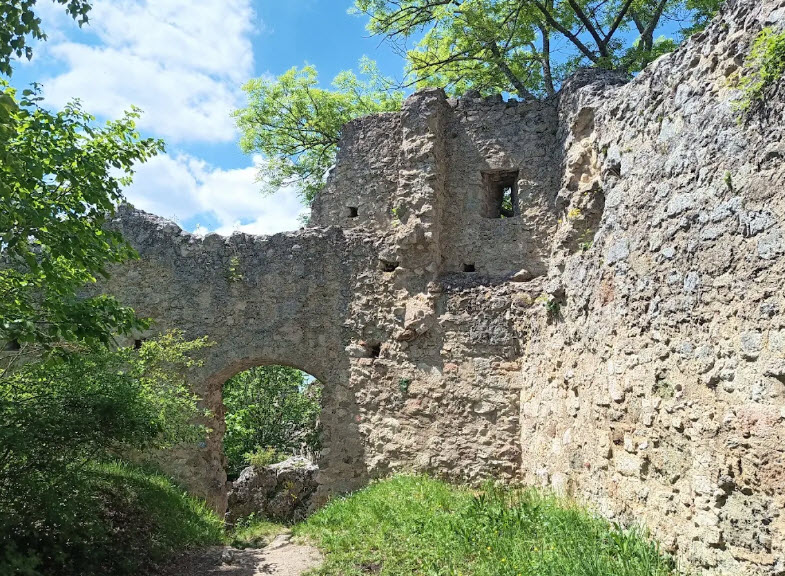 Burgruine Niederhaus, Germany